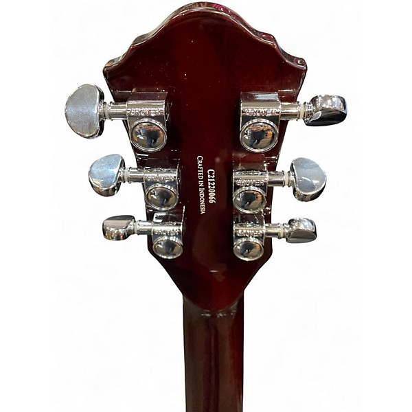 Used Michael Kelly Hybrid Special Spalted Maple Hollow Body Electric Guitar