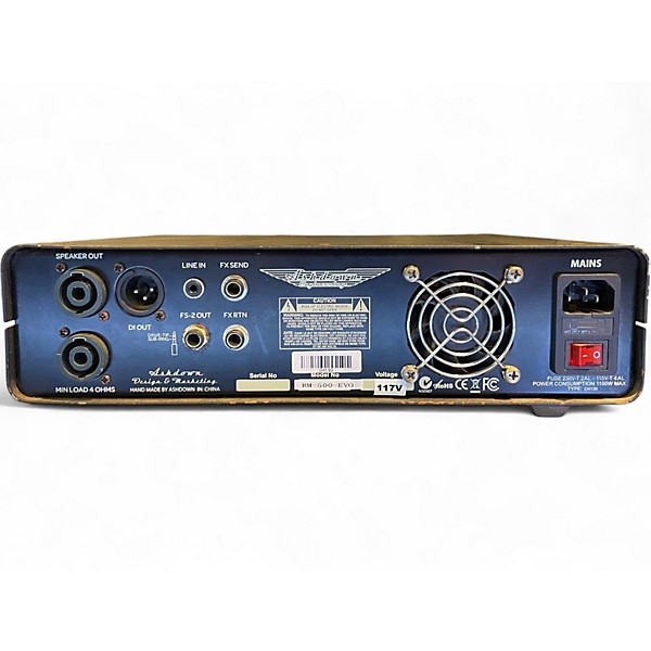 Used 2010s Ashdown RootMaster 500 Evo Bass Amp Head