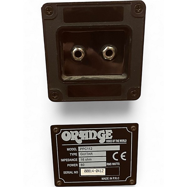 Used Orange Amplifiers PPC112C 1x12 Guitar Cabinet