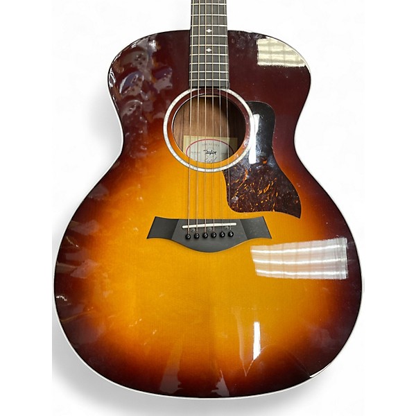 Used 2022 Taylor 214E DLX Sunburst Acoustic Electric Guitar