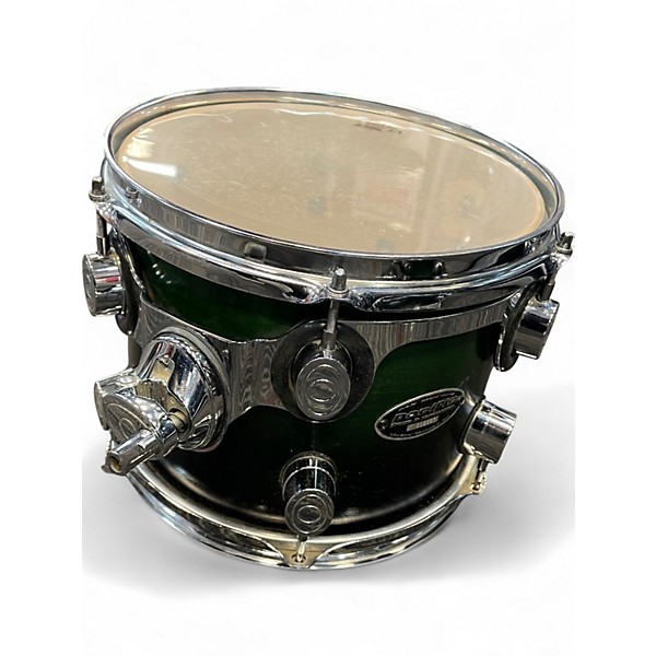 Used PDP by DW 6 Piece MX SERIES Green Drum Kit