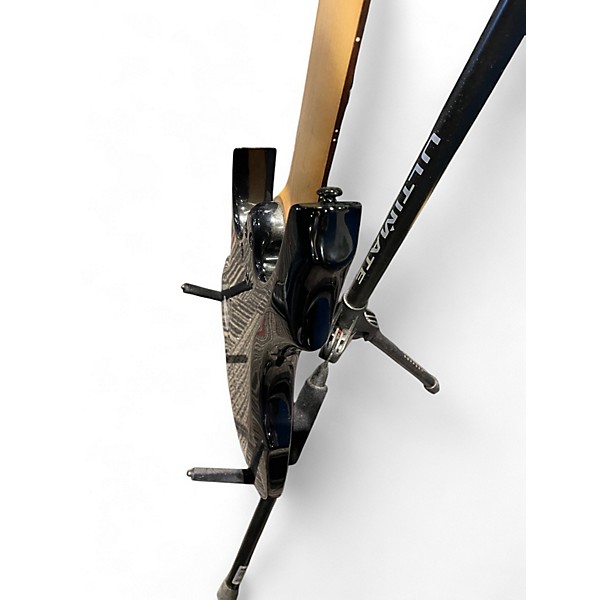 Used ESP F-100FM Black Solid Body Electric Guitar