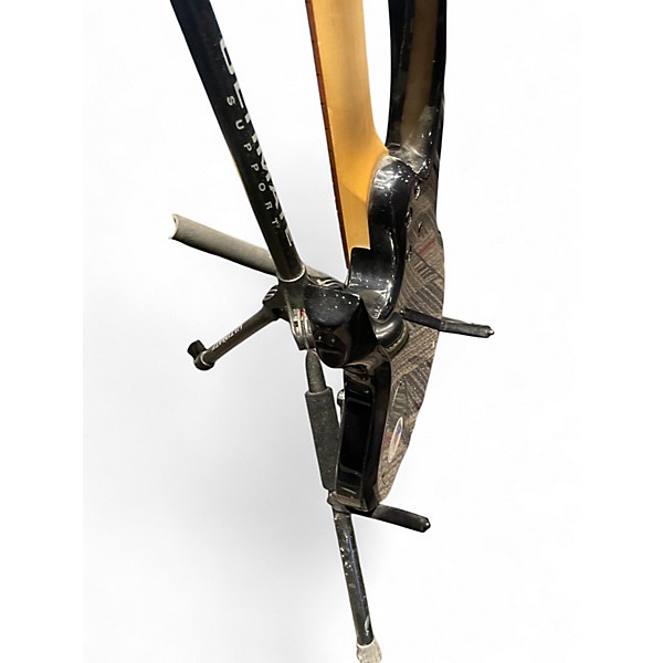 Used ESP F-100FM Black Solid Body Electric Guitar