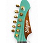 Used Balaguer T-BAR GROWLER STYLE TONY PIZZUTTI SLEEPING WIH SIRENS CUSTOM Seafoam Green Solid Body Electric Guitar