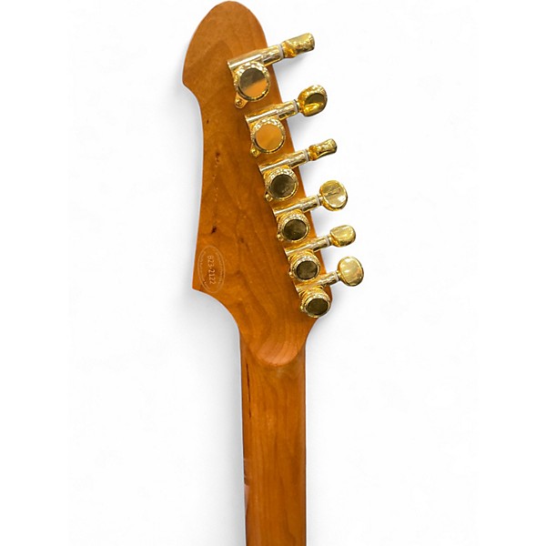 Used Balaguer T-BAR GROWLER STYLE TONY PIZZUTTI SLEEPING WIH SIRENS CUSTOM Seafoam Green Solid Body Electric Guitar