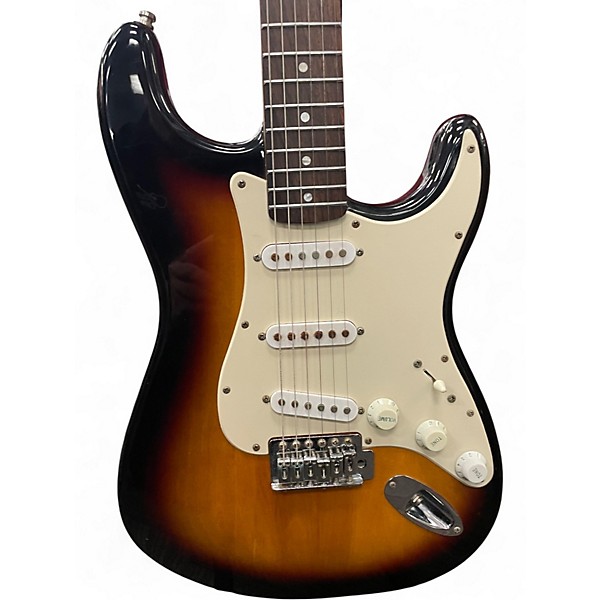 Used Squier Bullet Stratocaster 2 Color Sunburst Solid Body Electric Guitar