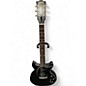 Used Gibson les paul jr double cut tribute Trans Black Solid Body Electric Guitar thumbnail