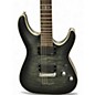 Used Schecter Guitar Research C1 Platinum Translucent Black Solid Body Electric Guitar