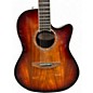 Used Ovation cs28p Koa burst Acoustic Electric Guitar