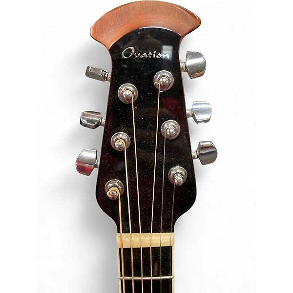 Used Ovation cs28p Koa burst Acoustic Electric Guitar