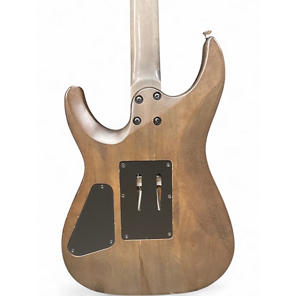 Used Schecter Guitar Research OMEN ELITE Blue Burst Solid Body Electric Guitar