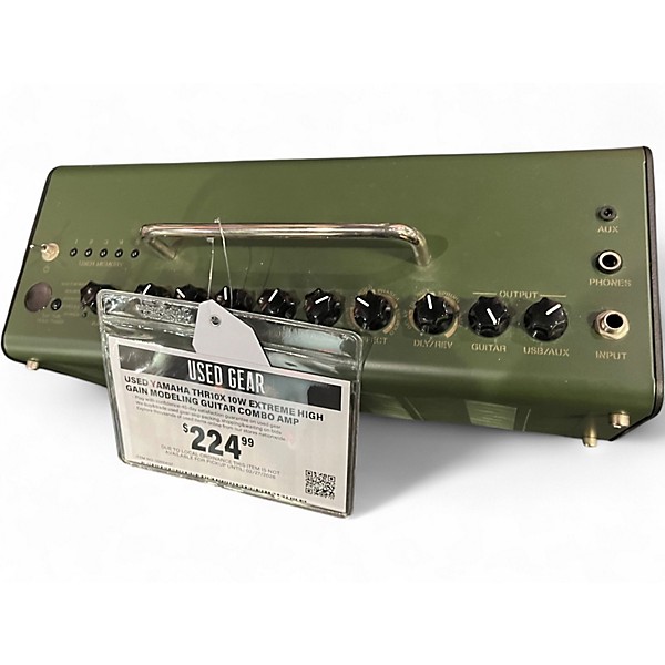 Used Yamaha THR10X 10W Extreme High Gain Modeling Guitar Combo Amp