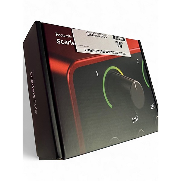 Used Focusrite Scarlett Solo Audio Interface