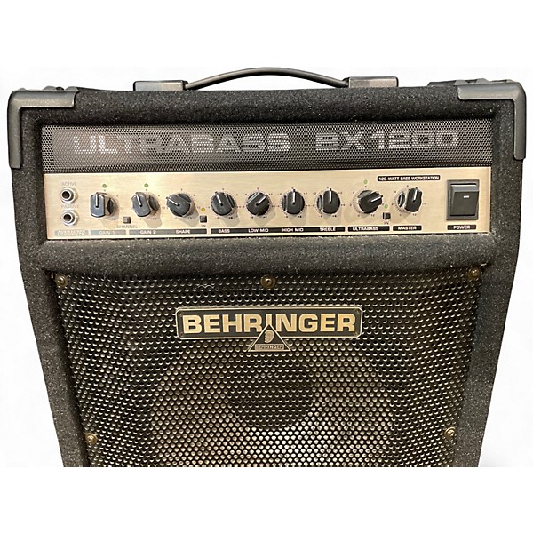 Used Behringer Ultrabass BX1200  120W 1x12 Bass Combo Amp