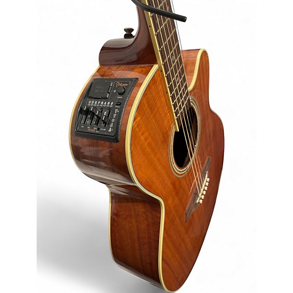 Used Takamine EF508KC NEX Natural Acoustic Electric Guitar