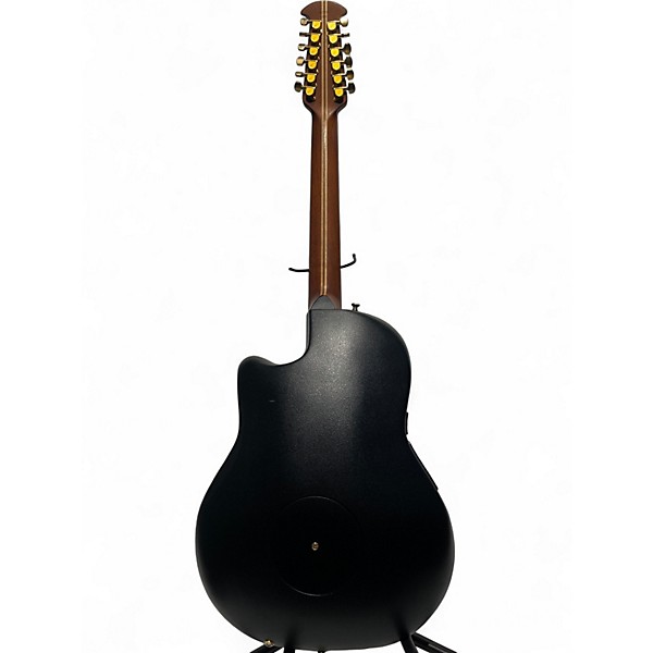 Used Ovation 1858 ELITE 2 Color Sunburst 12 String Acoustic Electric Guitar