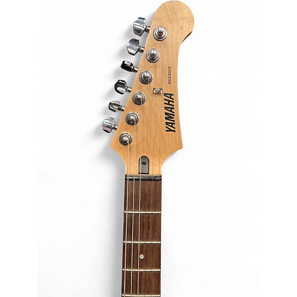 Used 2020 Yamaha EG303 Black Solid Body Electric Guitar