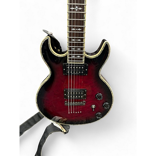 Used Schecter Guitar Research S-1 Elite Diamond Series Red Solid Body Electric Guitar