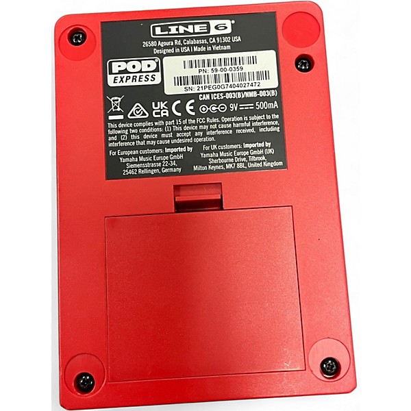 Used Line 6 POD EXPRESS Effect Processor