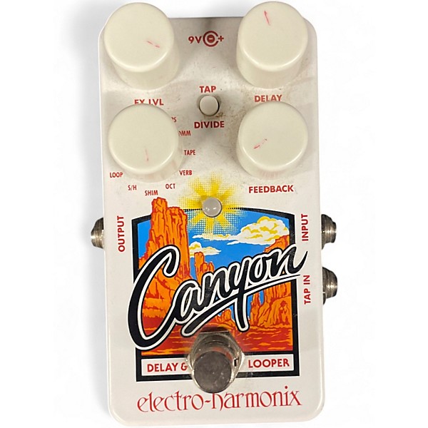 Used Electro-Harmonix Canyon Delay and Looper Effect Pedal