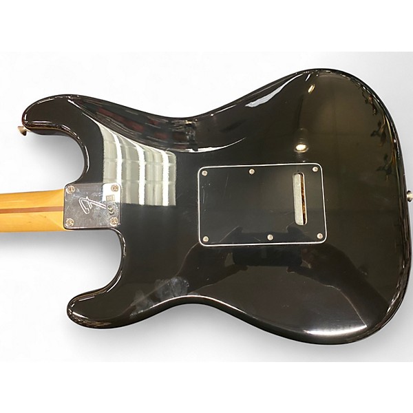 Used Fender Player Stratocaster Black Solid Body Electric Guitar