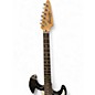Used Starcaster by Fender Stratocaster Black Solid Body Electric Guitar
