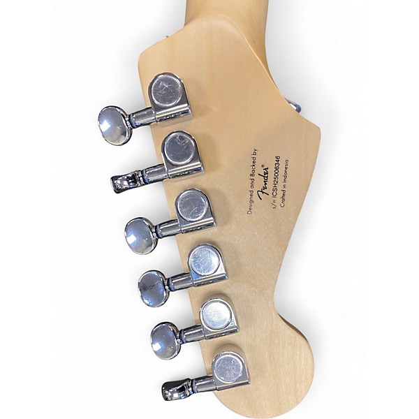 Used Squier Mini Affinity Stratocaster White Electric Guitar