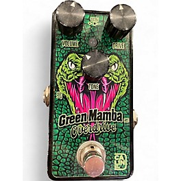 Used Caline Green Mamba Overdrive Effect Pedal