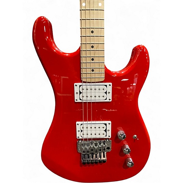 Used Kramer Pacer Classic Candy Apple Red Solid Body Electric Guitar