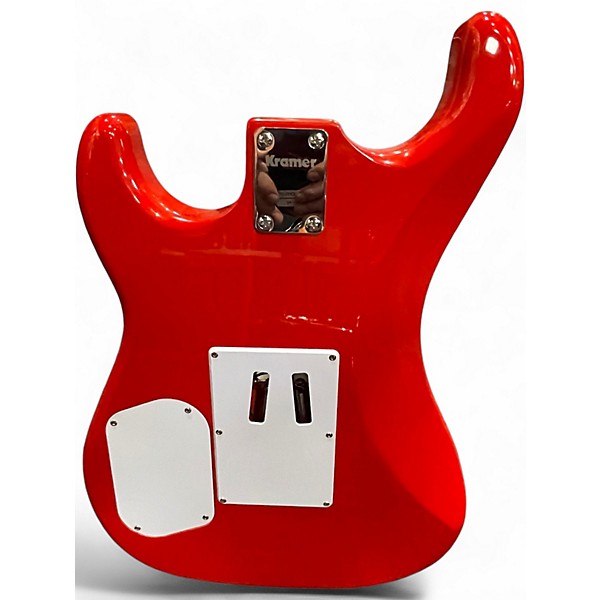 Used Kramer Pacer Classic Candy Apple Red Solid Body Electric Guitar