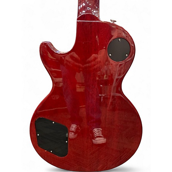 Used Gibson Les Paul Classic Cherry Solid Body Electric Guitar