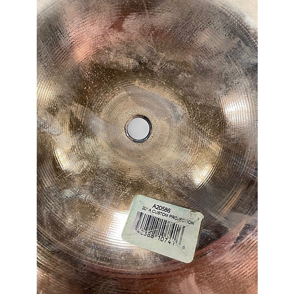 Used Zildjian 20in A Custom Projection Ride Cymbal