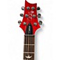 Used PRS SE Custom 24 Charcoal Cherry Burst Solid Body Electric Guitar