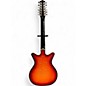 Used Danelectro 59 Vintage 12 string Cherry Sunburst Hollow Body Electric Guitar