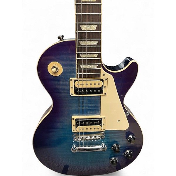 Used 2020s Gibson Les Paul Standard Blue Burst Solid Body Electric Guitar