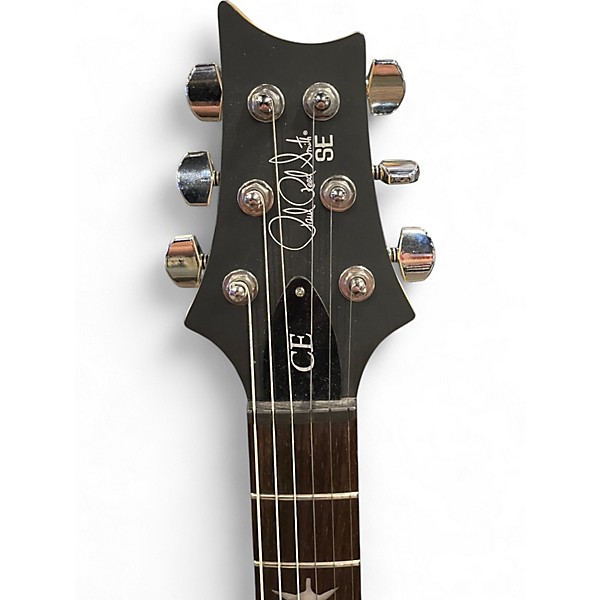 Used PRS SE CE24 Satin Red Solid Body Electric Guitar