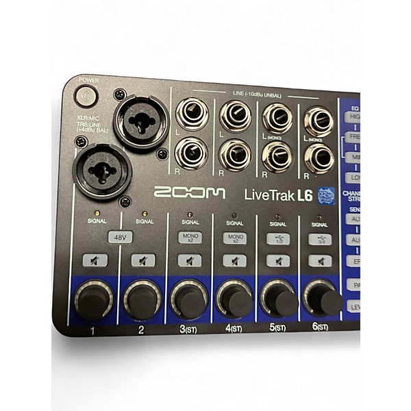 Used Zoom LiveTrak L6 Digital Mixer