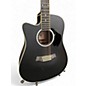 Used Vangoa VGE12-2L Black Acoustic Electric Guitar