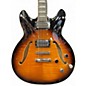 Used 2013 Hagstrom Viking Deluxe Baritone Tobacco Sunburst Solid Body Electric Guitar