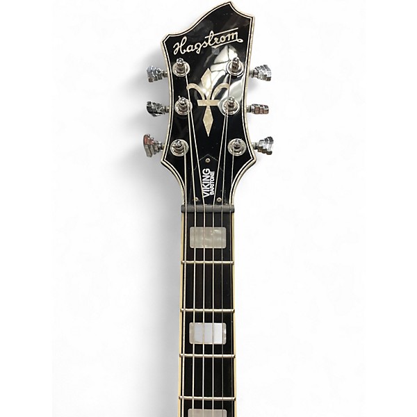 Used 2013 Hagstrom Viking Deluxe Baritone Tobacco Sunburst Solid Body Electric Guitar
