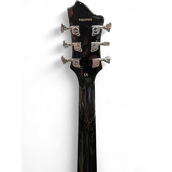 Used 2013 Hagstrom Viking Deluxe Baritone Tobacco Sunburst Solid Body Electric Guitar