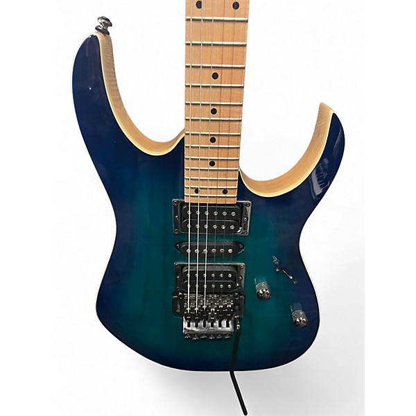 Used Ibanez RG470 Blue Moon Burst Solid Body Electric Guitar