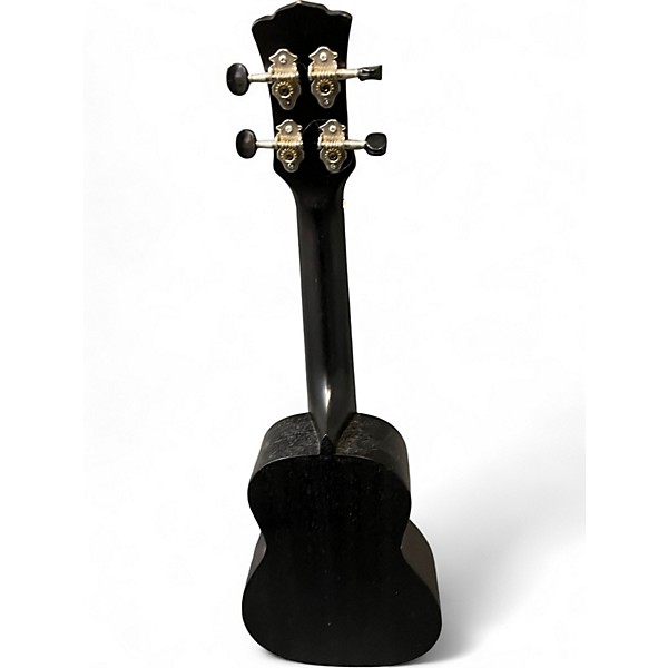 Used Luna Uke VMS BKS Black Ukulele