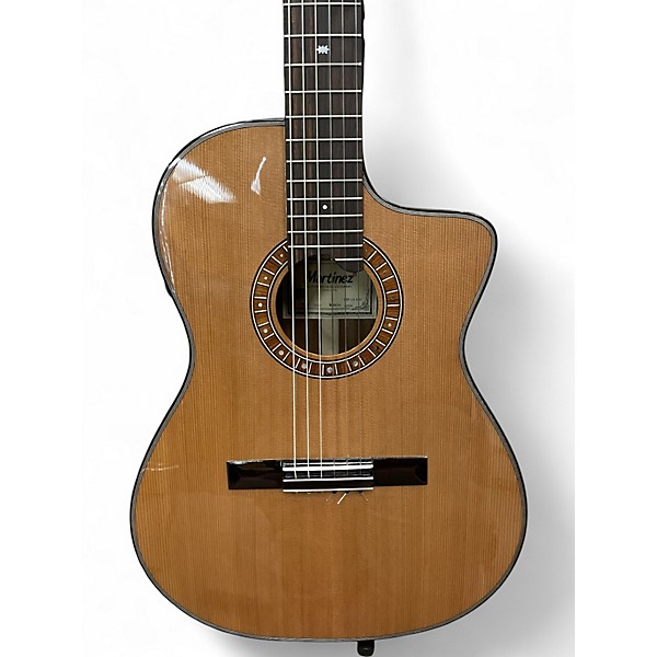 Used Martinez MP-14 MH Natural Classical Acoustic Guitar