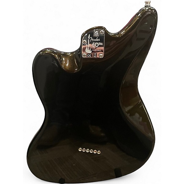 Used 2021 Fender 60th Anniversary Ultra Luxe Jaguar Texas Tea Solid Body Electric Guitar