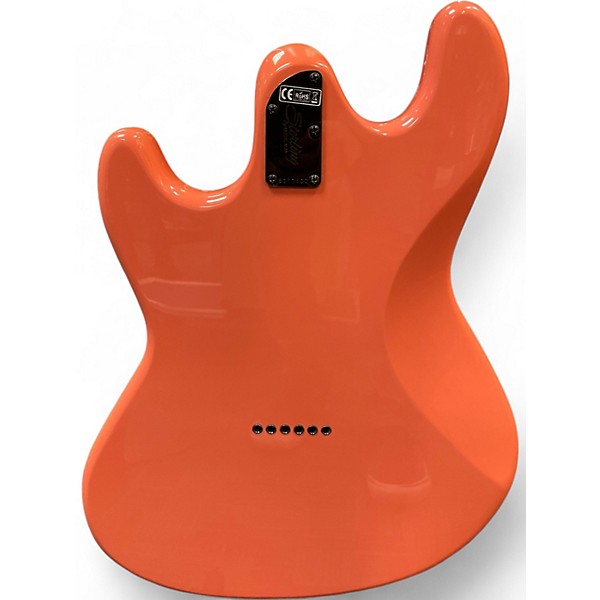 Used Sterling by Music Man Ryan "Fluff" Bruce Artist Series StingRay Rula Thumb Red Solid Body Electric Guitar