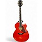 Used Gretsch Guitars G5022CE Rancher Jumbo Trans Orange Acoustic Electric Guitar thumbnail