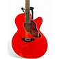 Used Gretsch Guitars G5022CE Rancher Jumbo Trans Orange Acoustic Electric Guitar