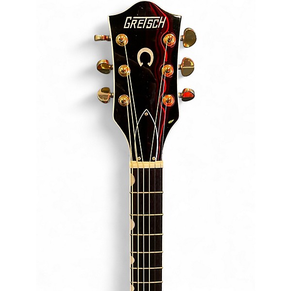 Used Gretsch Guitars G5022CE Rancher Jumbo Trans Orange Acoustic Electric Guitar