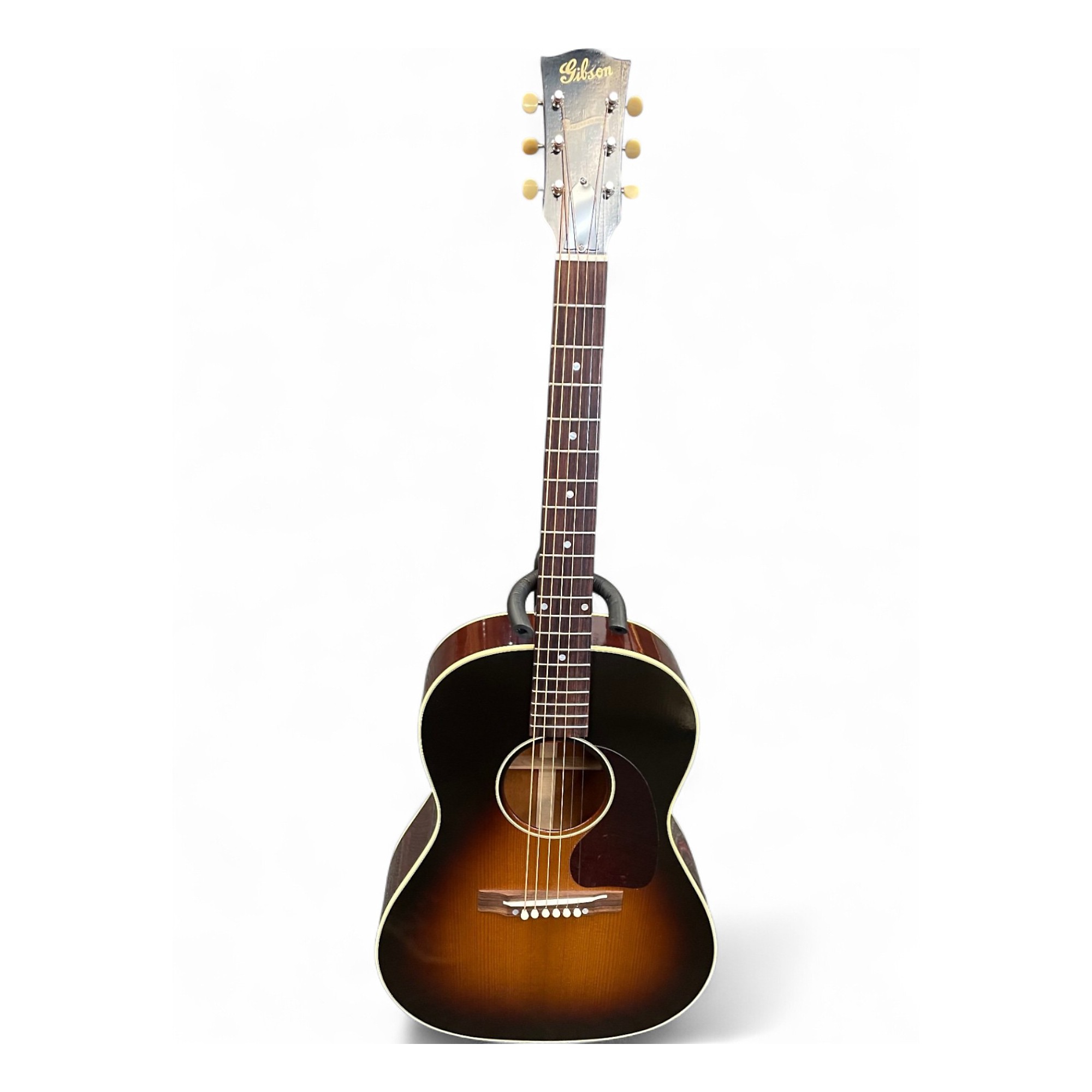 ギター GibsonLG2 Custom pickup vintage sunburst Used Gibson LG2 BANNER VINTAGE SUNBURST Acoustic Guitar VINTAGE